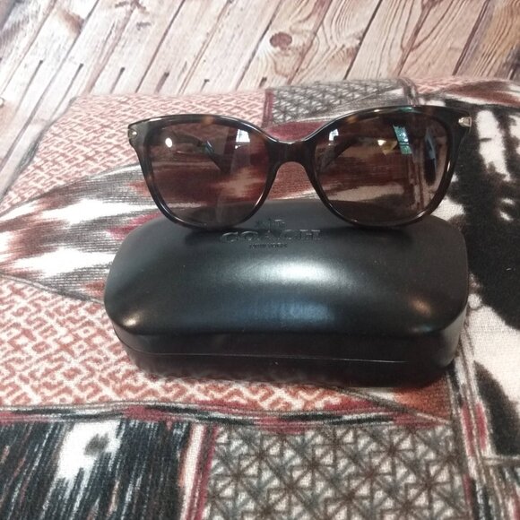 New Coach Brown Frame Prescription/Sunglasses Frames w/Logo - Picture 5 of 6